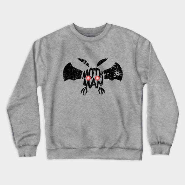 Mothman Symbol Crewneck Sweatshirt by Cody Litman